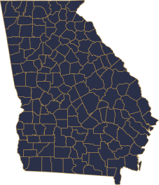 Georgia map